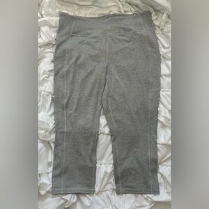 NWT Tek Gear High Rise Gray Capris Women’s Size Plus 1X